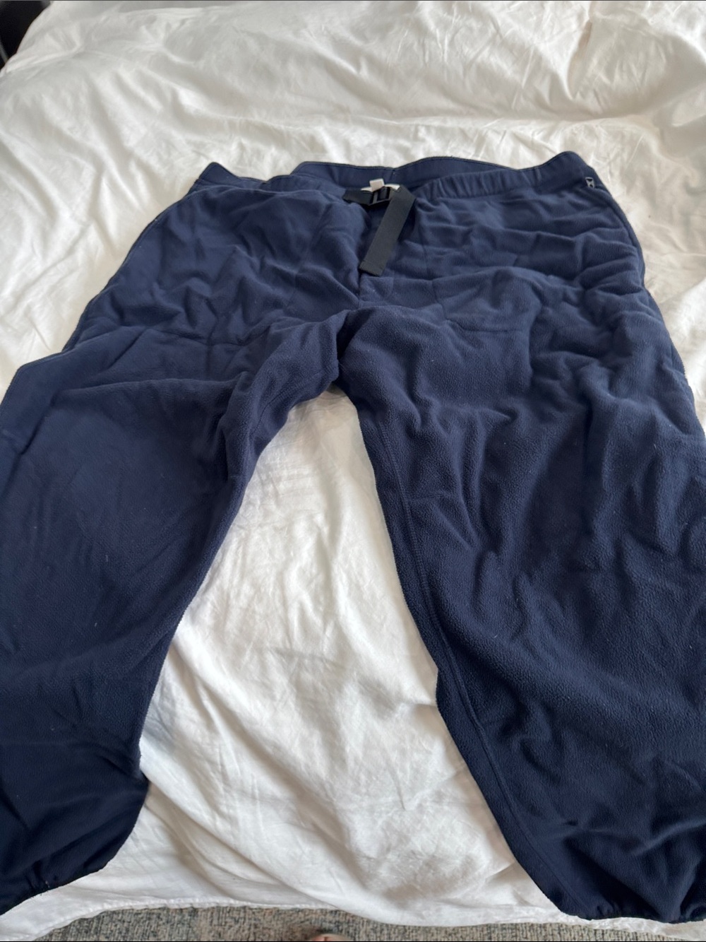 J. Crew Men's Navy Jogger Super Soft & Fuzzy Sweatpants